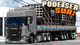 SCANIA R520 CONJUNTO NO BITREM 7 EIXO CURTO - ETS2 MODS