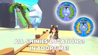 ALL SHINIES LOCATIONS IN ADOPT ME! ROBLOX THE GAMES