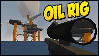 Unturned Russia Map  Oil Rig Part 1 [Unturned Gameplay] #7