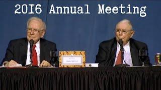 2016 Berkshire Hathaway Annual Meeting (Full Version)