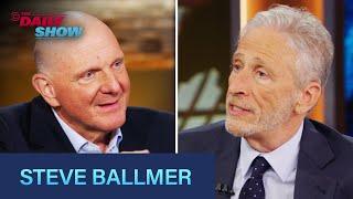 Steve Ballmer - Making Government Spending Transparent with USAFacts | The Daily Show