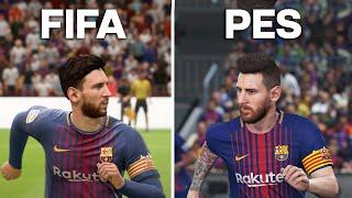 Lionel Messi FIFA vs PES | 2006 to 2022