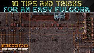 10 TIPS For An Easy FULGORA Time - Factorio Space Age Guide