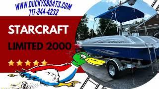 StarCraft Limited 2000 , custom rigged with Yamaha High Output 115 Four Stroke deck boat by Ducky’s