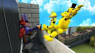 Garry's Mod not ordinary ragdolls/ epic fails [MOD: Animatronics Five Nights at Freddy's]