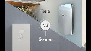 sonnenBatterie VS Tesla Powerwall 2