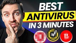 BEST Antivirus in 3 MINUTES!  [MY TOP 3 PICKS]