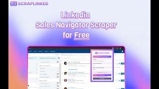 ScrapLinked - Free Linkedin Sales Navigator Scraper