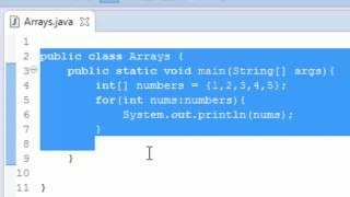 Java For loop vs foreach loop  array