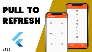 Flutter Tutorial - Pull To Refresh & Refresh Indicator - ListView