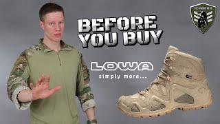 Lowa Zephyr GTX MID TF - Before You Buy