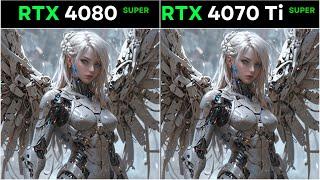 NVIDIA Showdown: RTX 4080 Super vs RTX 4070 Ti Super Performance Battle!