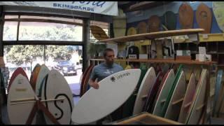 Poly E-Glass Vinylester skimboard from Victoria Skimboards