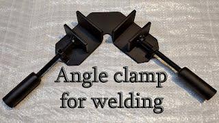 Угловая сварочная струбцина/Angle clamp for welding