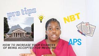 HOW TO INCREASE YOUR CHANCES OF BEING ACCEPTED AT UCT FOR MEDICINE