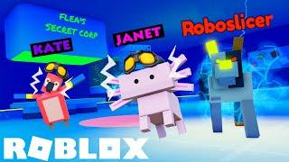 Roboslicer ATTACKS Us in Pet Story! | Roblox: Pet Story Lab Ending 