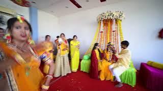 #Muskan Haldi Highlight  For Booking Contact: +91-9667177779  #Vishwkarma #Event #Studio