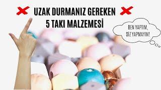 Takı Malzemeleri Alırken Dikkat️Bu Malzemeleri Almayın  Paranızı Çöpe Atmayın