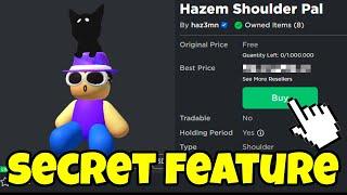 Hazems New LIMITED Item Has A INSANE SECRET - PLS DONATE