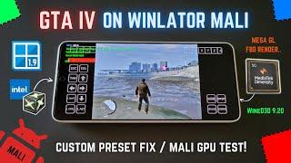 GTA IV On Winlator Mali GPU Android Test - Settings & Driver FIX!