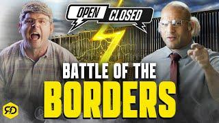 BATTLE OF THE BORDERS: Open the Border or Build the Wall? - The DEFINITIVE Immigration Rap Battle