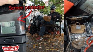 Unicycle PEV Food Delivery (New York City) - "Waterproof" Screen Protector - Uber DoorDash Grubhub