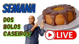 Receita de  Bolo Vulcão de Cenoura Trufado | Semana dos Bolos Caseiros