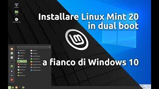 Installazione passo passo di Linux Mint 20, 20.1, 20.2 e 20.3 in dual boot con Windows