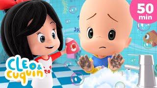 Wash Your Hands and more Nursery Rhymes by Cleo and Cuquin | Children Songs