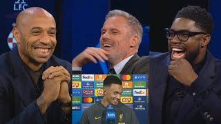 Trent Alexander-Arnold Jokes With Thierry Henry, Carragher And Micah Richards After The Match️