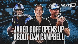 Jared Goff Talks Dan Campbell