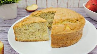 PP charlotte with apples gluten free, lactose free, sugar free. Simple recipe for PP pie