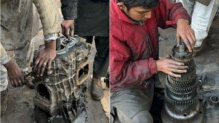 How to gear reapering.Rebuilding Hino Truck's Old Gear Box | Repairing Old Manual Gearbox" #truck