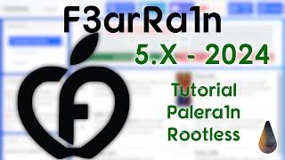 F3arRa1n iCloud 2024 Bypass - Tutorial - Palera1n Rootless (NO USB, NO WinRa1n)