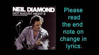 "I Dreamed A Dream" (from Les Miserables)-Neil Diamond (Hot August Night, 1987)