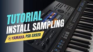 Cara Mudah Install Sampling Yamaha PSR-SX920