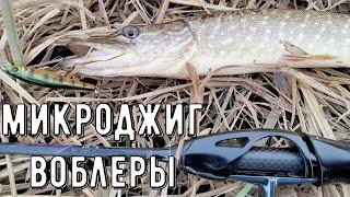 Рыбалка на микроджиг и воблеры/щука