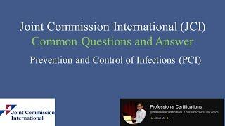 JCI QA - Prevention and Control of Infections (PCI)