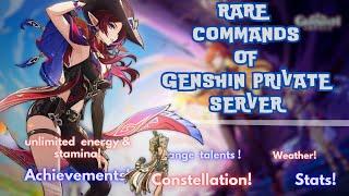 basic commands for genshin private server part 2