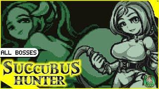 [ACT] all bosses SUCCUBUS HUNTER + Bad ending - Gameplay doujin