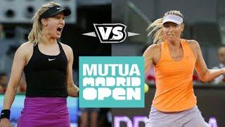 Sharapova vs Bouchard ● 2017 Madrid (R2) Highlights