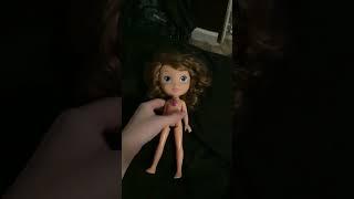 Naked Princess Sofia with that amulet doll from Just Play LLC toys