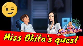 Miss Okita Full Walkthrough Summertime Saga 0.20.11 || Miss Okita Complete Storyline