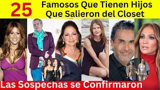 famosos que tienen hijos que salieron del clóset