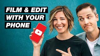 How to Make YouTube Videos on Your Phone (Beginners Tutorial)