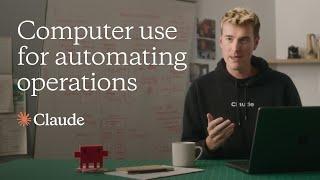 Claude | Computer use for automating operations