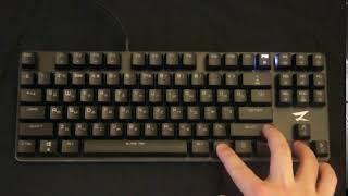 Клавиатура ZET Blade PRO - яркость