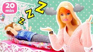 Barbie Videos Kompilation - Puppen Videos für Kinder mit Barbie. Magisches Schloss