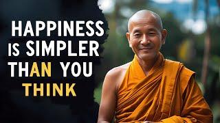 Happiness is Simpler than You Think ️ | Buddhism | Buddhist Teachings