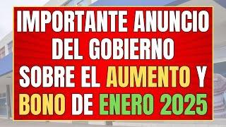  Confirmado el MONTO de las JUBILACIONES Y PENSIONES en ENERO 2025 + BONO de Anses  cuanto cobro